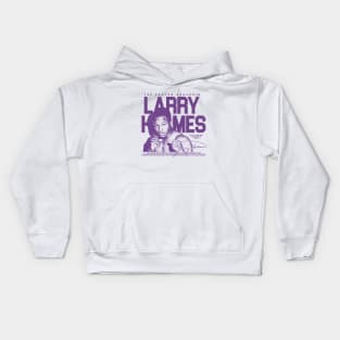 Larry Holmes - Purple Kids Hoodie